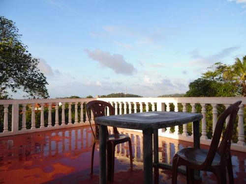 Balkón nebo terasa v ubytování Mount View Villa Resort Mirissa