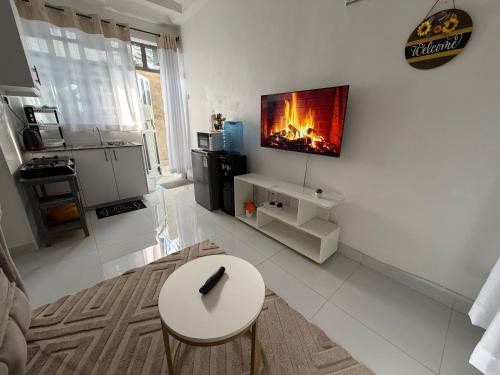 Køkken eller tekøkken på Fara Luxury homes