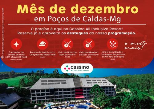 a poster of the caso de calidas mexico headquarters at Cassino All Inclusive Resort Poços de Caldas By Nacional Inn in Poços de Caldas