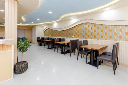 En restaurant eller et andet spisested på PSA Palace Khaosan