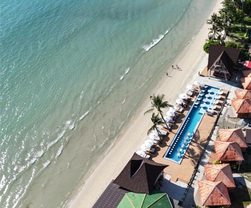 Een algemene foto of uitzicht op zee vanuit het resort