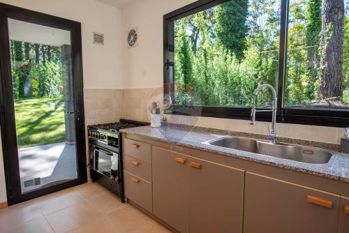 En have udenfor Casa Calma Cariló