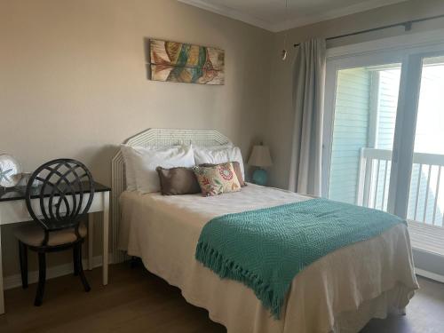 Giường trong phòng chung tại Docks 12C