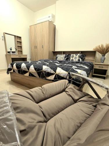 Giường trong phòng chung tại Opera Room #6 Comfort & Luxury