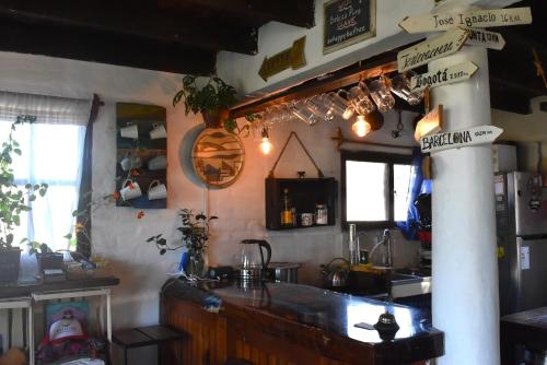 Kuchyň nebo kuchyňský kout v ubytování Beleza Pura B&B