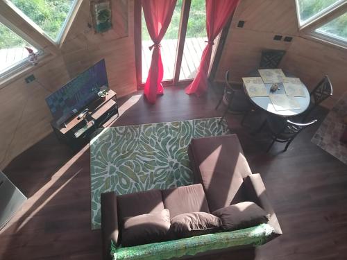 Posezení v ubytování Domo Puacura