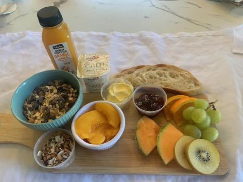 Jídlo v prázdninového domu nebo okolí