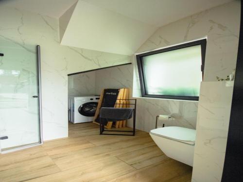 Et badeværelse på A comfortable house in Kashubia for 4 people