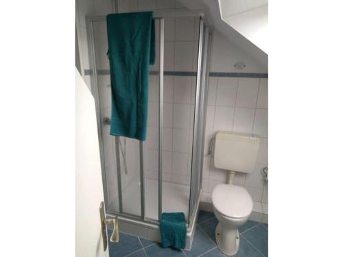 Koupelna v ubytování Holiday Apartment between the seas