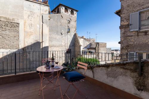 Balkón nebo terasa v ubytování MALACUCINA Casa Vacanze