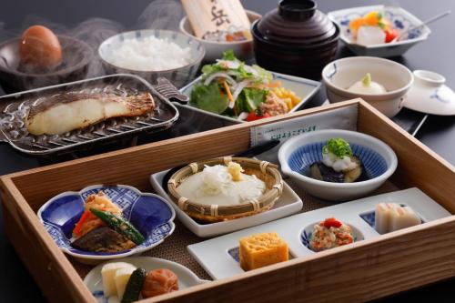 Essen in diesem Ryokan oder in der Nähe