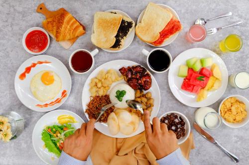 Mad på hotellet eller i nærheden