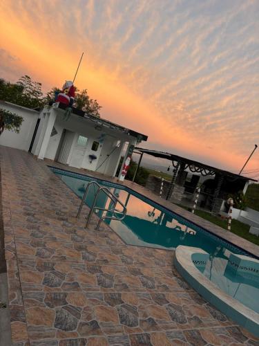 Πισίνα στο ή κοντά στο Finca Los Robles