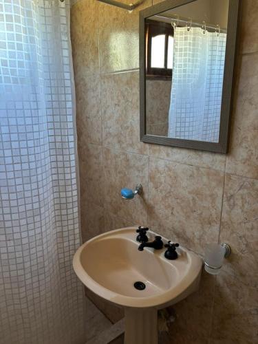 Et badeværelse på El descanso