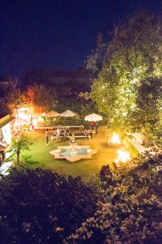 Zahrada ubytování Alsisar Mahal- Heritage Hotel
