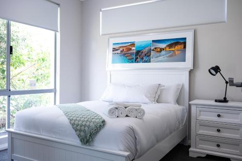 En eller flere senge i et værelse på Delight house