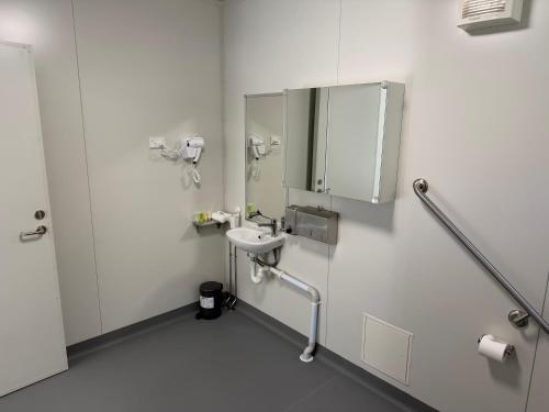 Koupelna v ubytování Ringwood Lake Inn