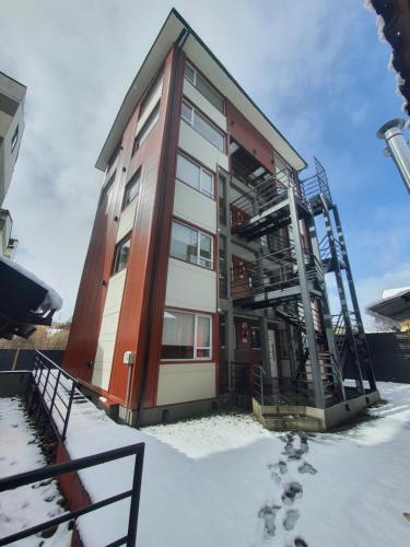 Bygningen som lejligheden ligger i