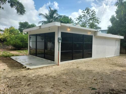 Budova, kde se prázdninový dům nachází