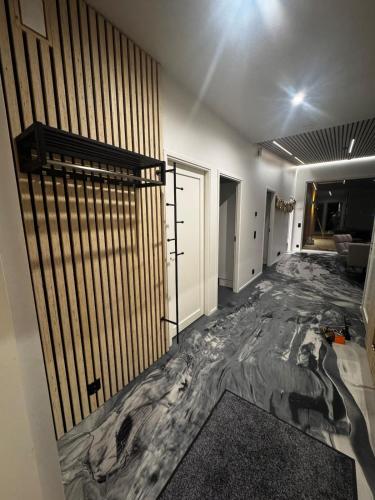 En eller flere senge i et værelse på Luxury for everyday life and leisure - spacious oct