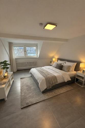 Giường trong phòng chung tại Ferienwohnung H5-1