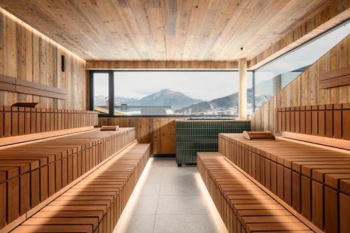 Общий вид на горы или вид на горы из отеля