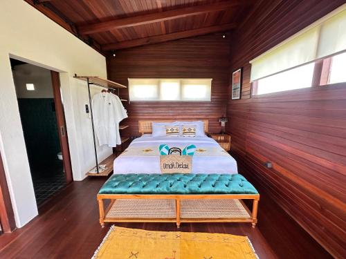 Postel nebo postele na pokoji v ubytování Umah Dedari