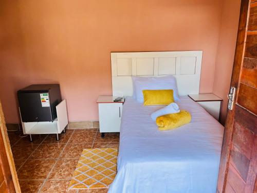 Postel nebo postele na pokoji v ubytování Starlight bed and breakfast