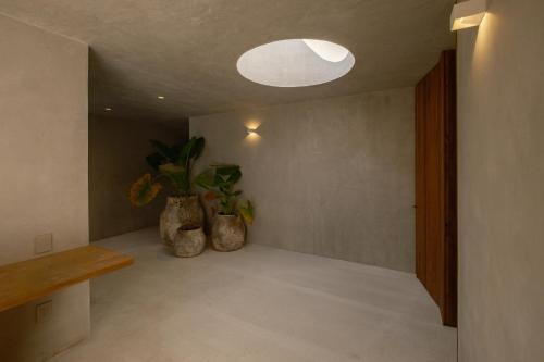 Ένα μπάνιο στο Notto Zicatela Hotel