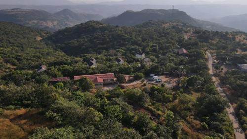 Naturlandskabet i nærheden af pensionatet