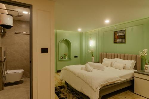 Et badeværelse på Nivaas Homestay