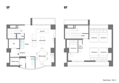Ebisu City Stay 5F - 恵比寿 シティステイ 5F