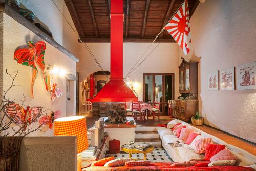 Et opholdsområde på Casa di Filli