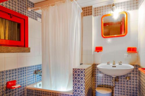 Et badeværelse på Casa di Filli