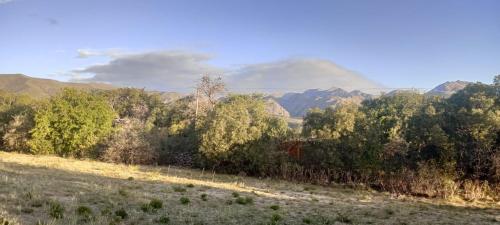 Naturlandskabet i nærheden af vandrehjemmet