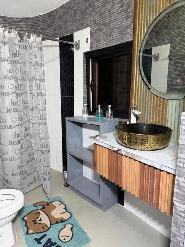 Koupelna v ubytování Chic Premium Hotel
