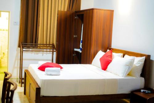 Ένα ή περισσότερα κρεβάτια σε δωμάτιο στο Villa Black Boulder