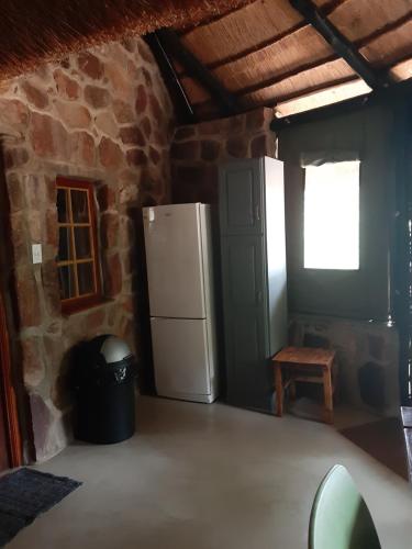 Kuchyň nebo kuchyňský kout v ubytování A Farm Experience at Shoulder Mountain Products