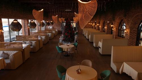 En restaurant eller et andet spisested på Aykan Resort by Aquasia