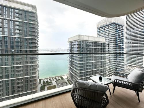 Sea View Apartment at Emaar Beachfront by KeyRock