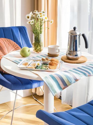 Posezení v ubytování Wavescape Residences Orbi City Batumi