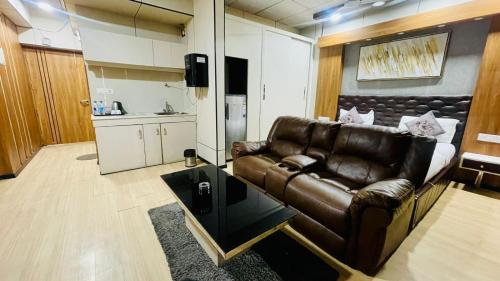 Køkken eller tekøkken på The Grace Residency Lucknow