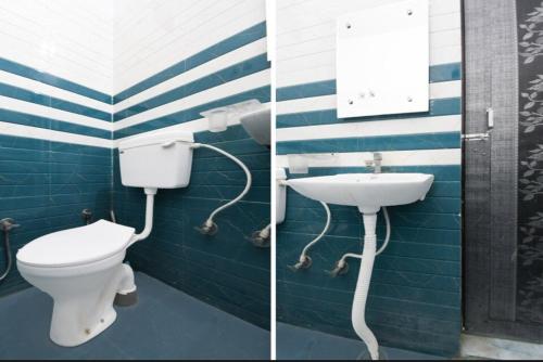 Ένα μπάνιο στο Manas stay inn