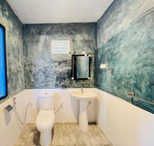 Phòng tắm tại Krishan Villa