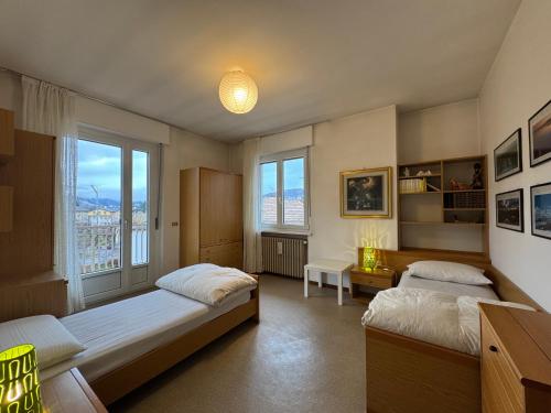 En eller flere senge i et værelse på A Due Passi dalle Piste