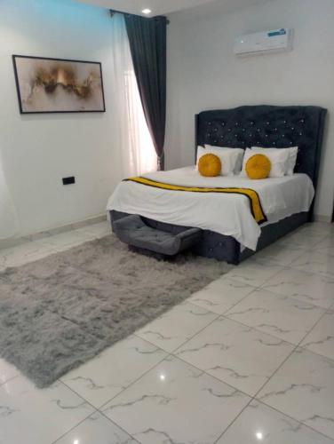 Postel nebo postele na pokoji v ubytování Luxury Lodge