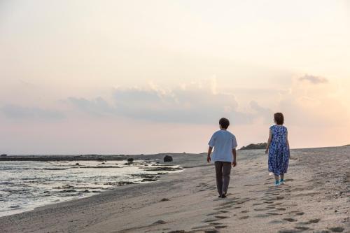 Naturlandskabet i nærheden af lodgen