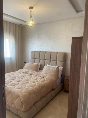 En eller flere senge i et værelse på Studio moderne avec parking ascenseur -Maarif Centre