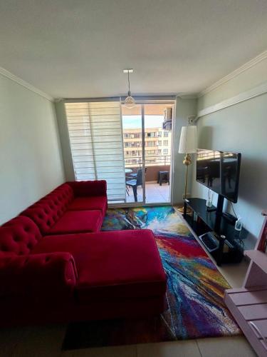 Posezení v ubytování Rincones Acogedores