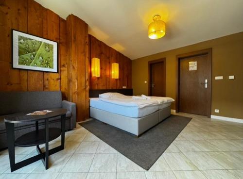 Postel nebo postele na pokoji v ubytování Apartmán DAVID - Jasná VIA Demënová